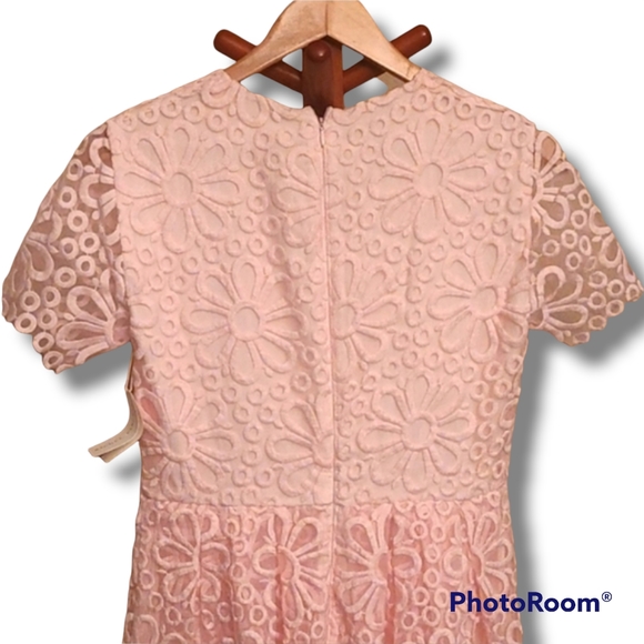 NWT Rachel Parcell Pink Floral Dress - Picture 7 of 12